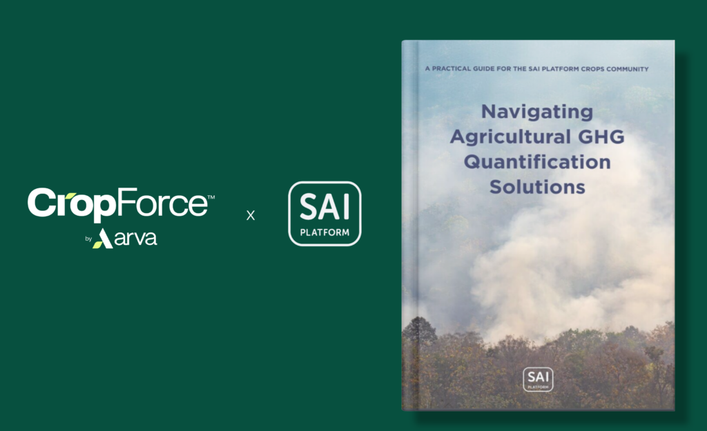 Arva’s CropForce™ featured in new SAI Platform review