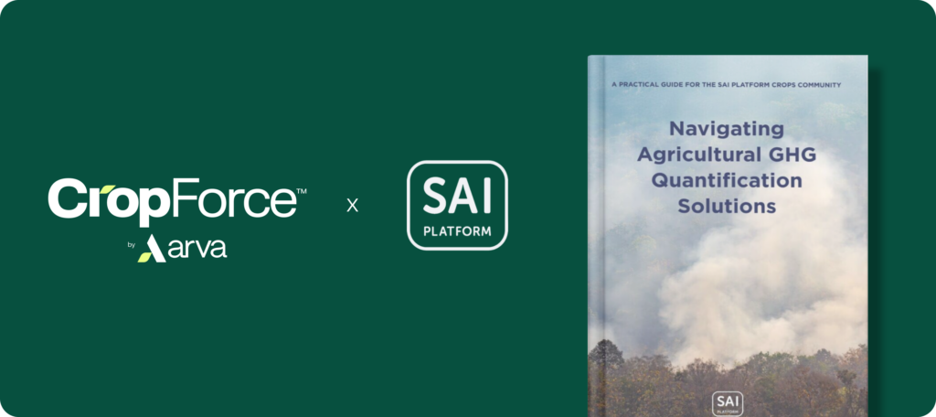 Arva’s CropForce™ featured in new SAI Platform review
